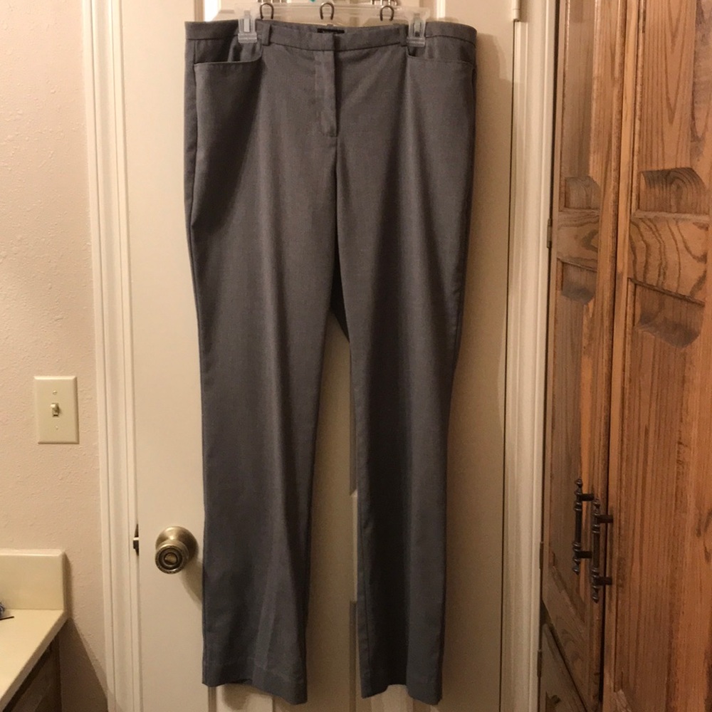 Worthington modern fit gray pants